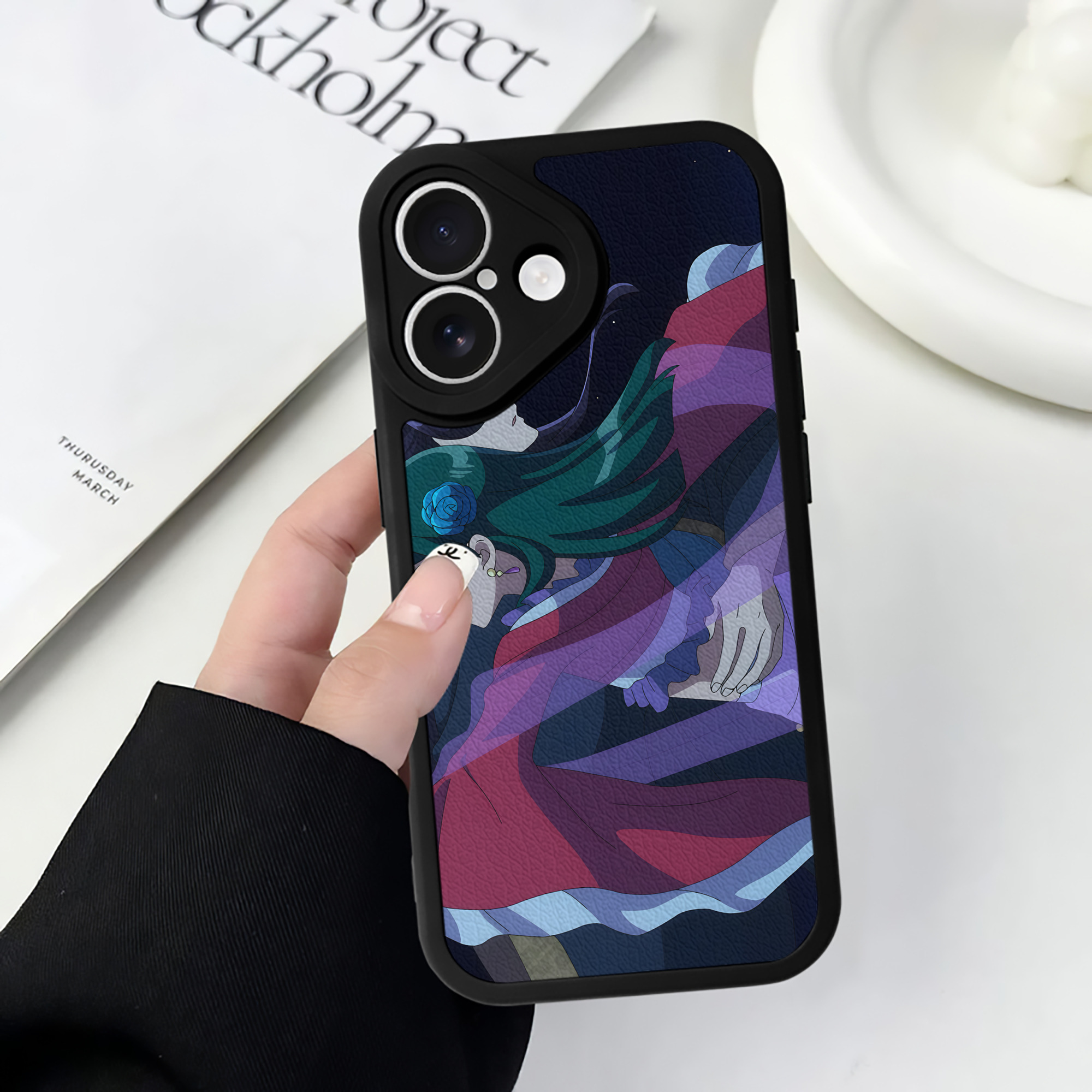 薬屋のひとりごと The Apothecary Diaries 【iPhone 16シリーズ対応】シリコンスマホケース（レザー調） 材質：シリコン